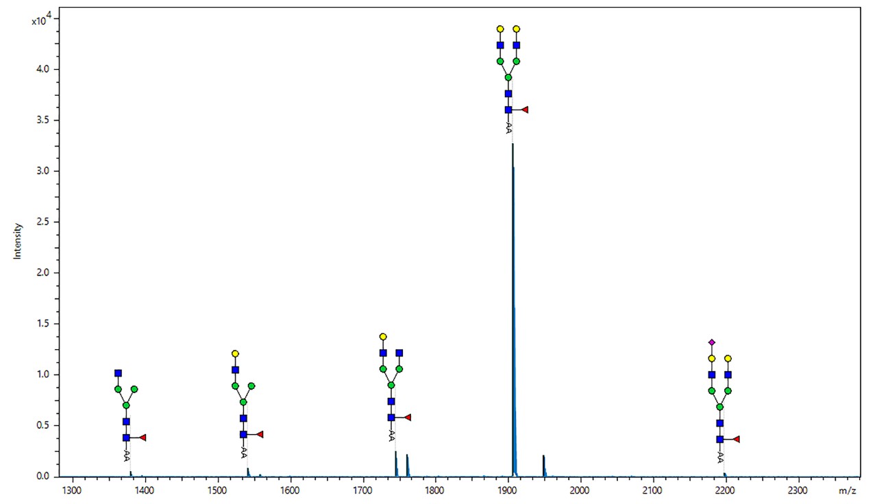 MALDI GLYCAN分析
