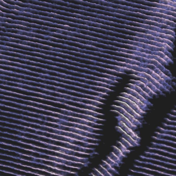 NanoWizard NanoScience - hexontane C60H122 on HOPG